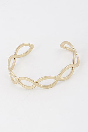 Spiral Open Cuff Bracelet 5JAE3